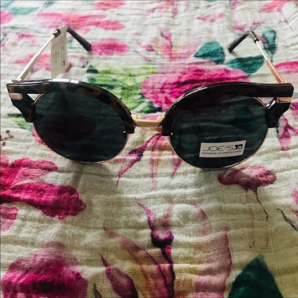 Joe's Jeans Satin Bronze Sunglasses UV Protection